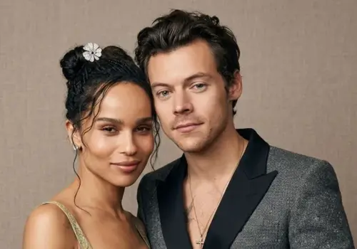 Un diamante de US$ 500.000: los detalles del anillo de compromiso de Zoë Kravitz y Harry Styles