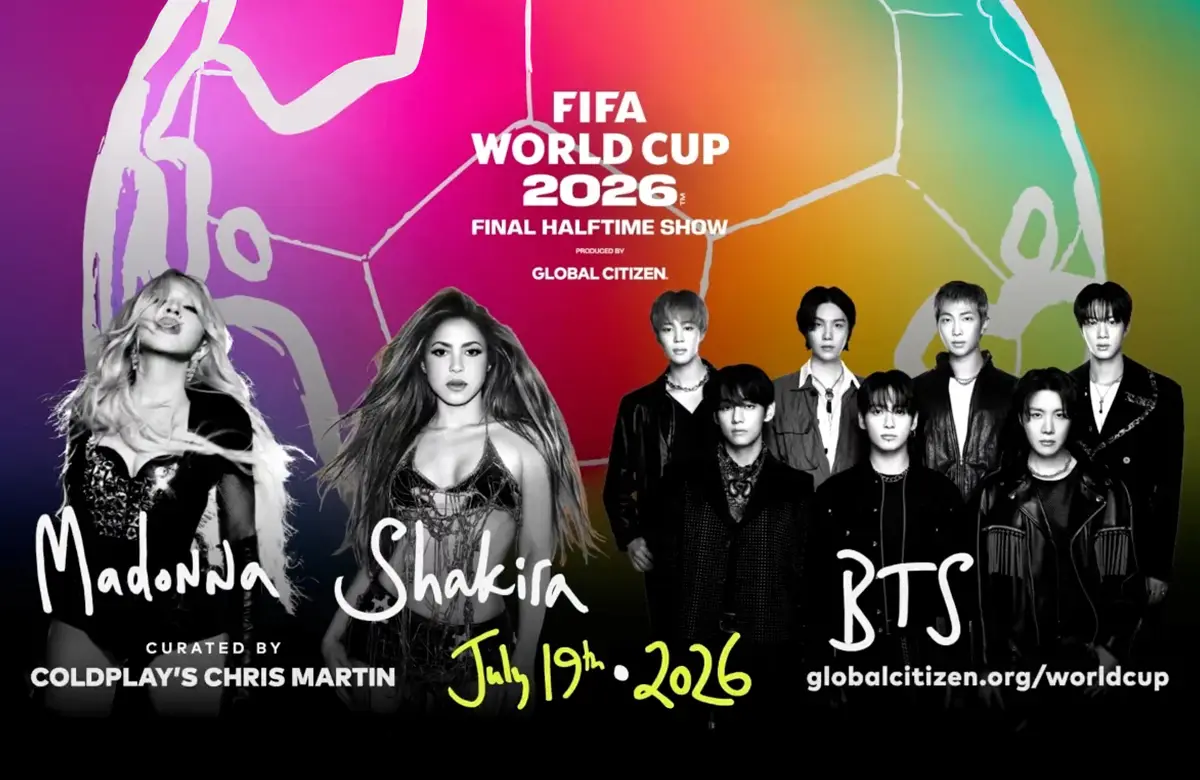 Shakira, BTS y Madonna serán las estrellas del espectáculo de medio tiempo de la final del Mundial