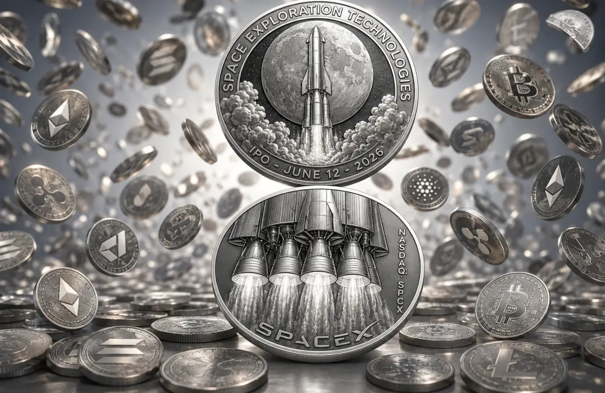 Las plataformas cripto se adelantan a Wall Street con la fiebre IPO de SpaceX
