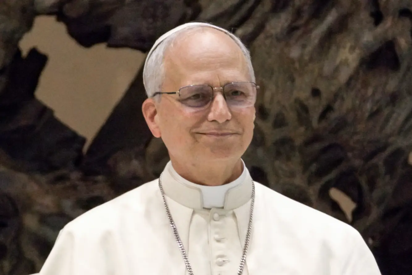 Papa León XIV - SE PUEDE USAR - (Foto: Edgar Beltrán, El Pilar, CC BY-SA 4.0 <https://creativecommons.org/licenses/by-sa/4.0>, via Wikimedia Commons)