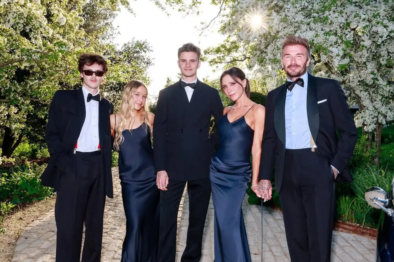 Familia Beckham. (Foto: Instagram @DavidBeckham)