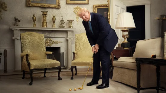SE PUEDE USAR/Donald Trump exageró el tamaño de su imperio del golf durante años - Foto: Martin Schoeller/August