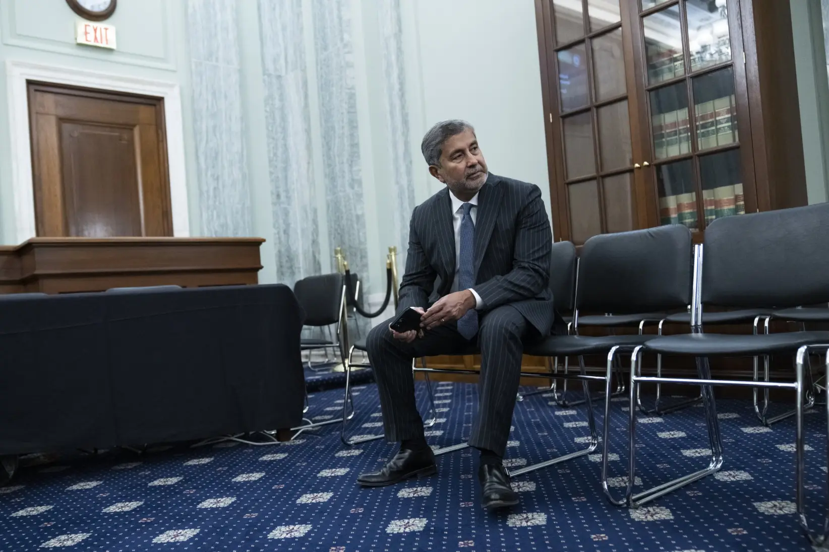 CEO de Micron, Sanjay Mehrotra (Tom Williams/CQ-Roll Call, Inc via Getty Images)