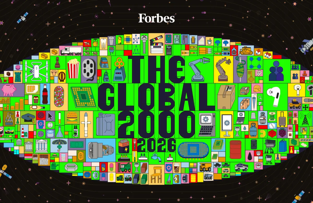 La IA se apodera del Global 2000: cómo la tecnología transformó el ranking de Forbes