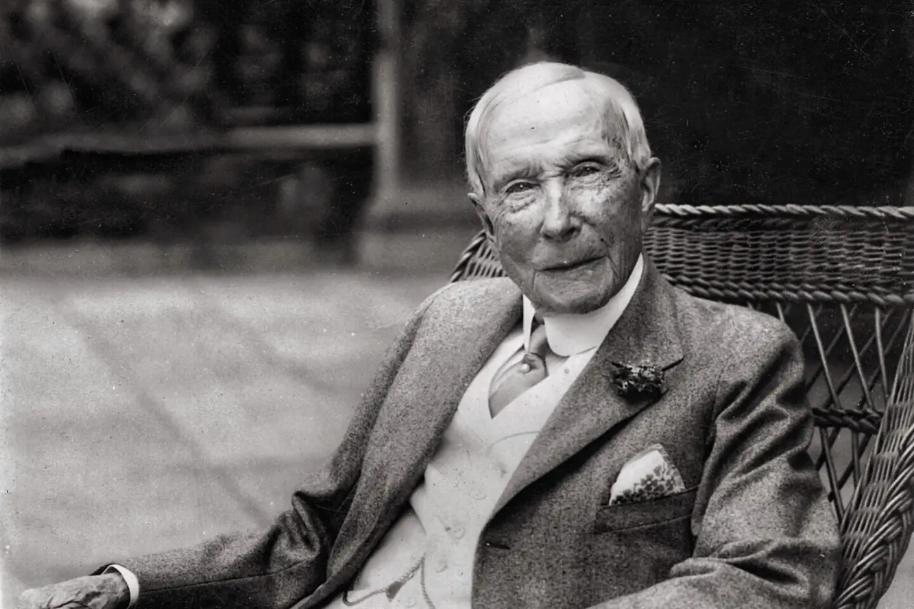 John D. Rockefeller. (Foto: Asociación de Prensa Estadounidense vía Wikimedia Commons)