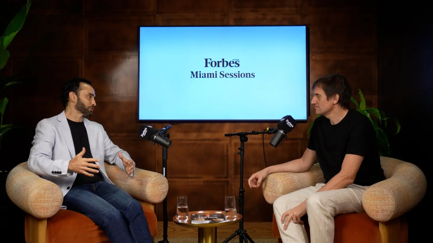 Hernán Kazah en Forbes Studio.