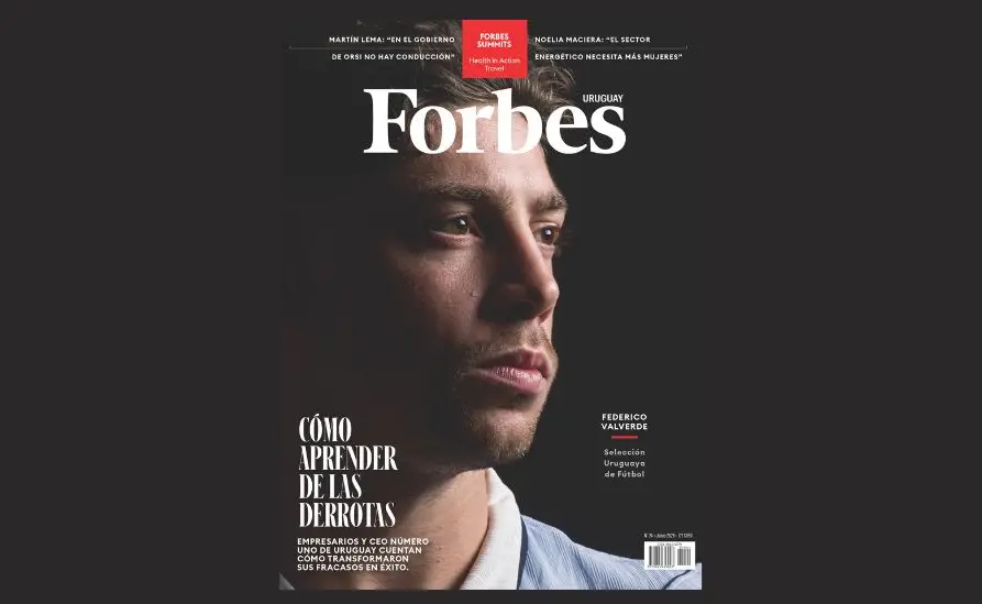Cómo aprender de las derrotas: la tapa 24 de Forbes Uruguay rinde homenaje a la perspectiva con historias de aprendizajes de los número 1 de Uruguay