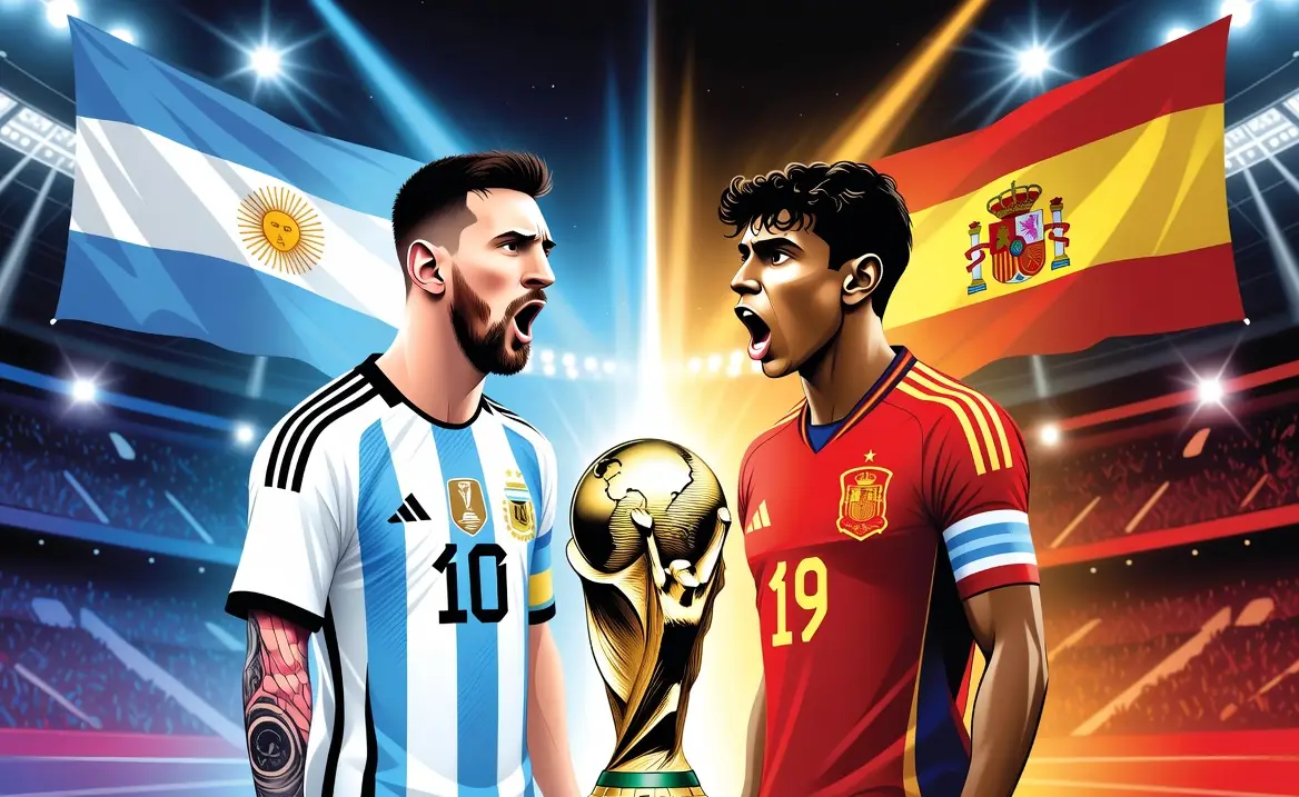 Argentina va por la cuarta estrella ante España: la gran final que reparte 83 millones de dólares y puede marcar la despedida mundialista de Messi