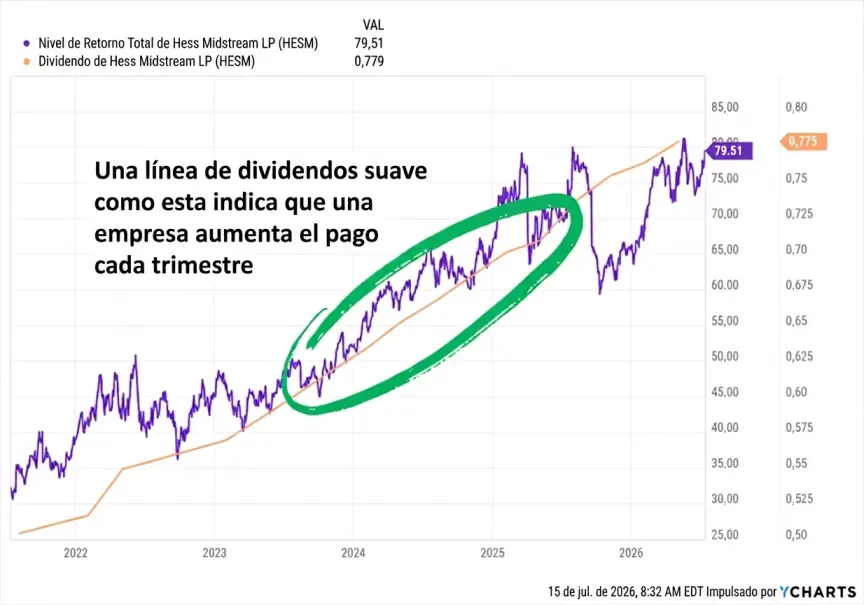 Rentabilidad total de HESM