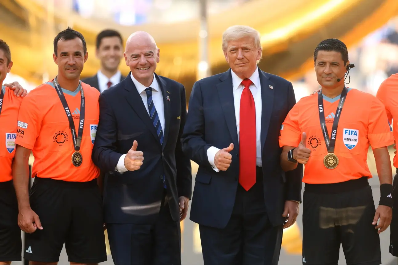 Donald Trump respaldó a Infantino en medio de las críticas (FIFA).