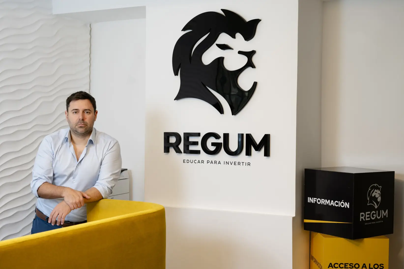 Rodolfo Grela, gerente general y fundador de Regum. Foto: Leonardo Mainé