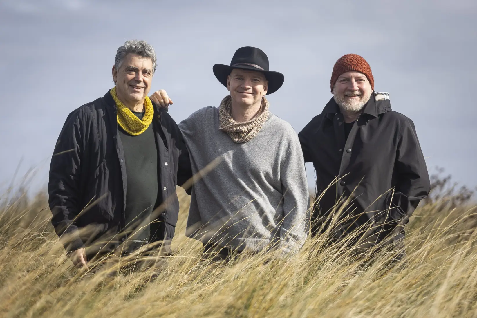 Antonio González-Arnao, Tobías Feder y Marcos Feder de Malabrigo Yarn