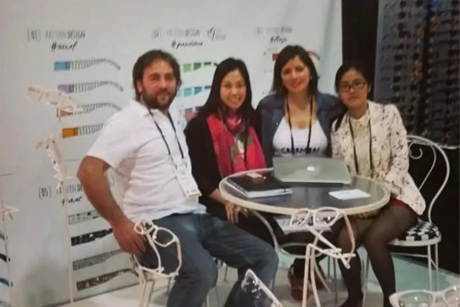 Stand en una feria internacional