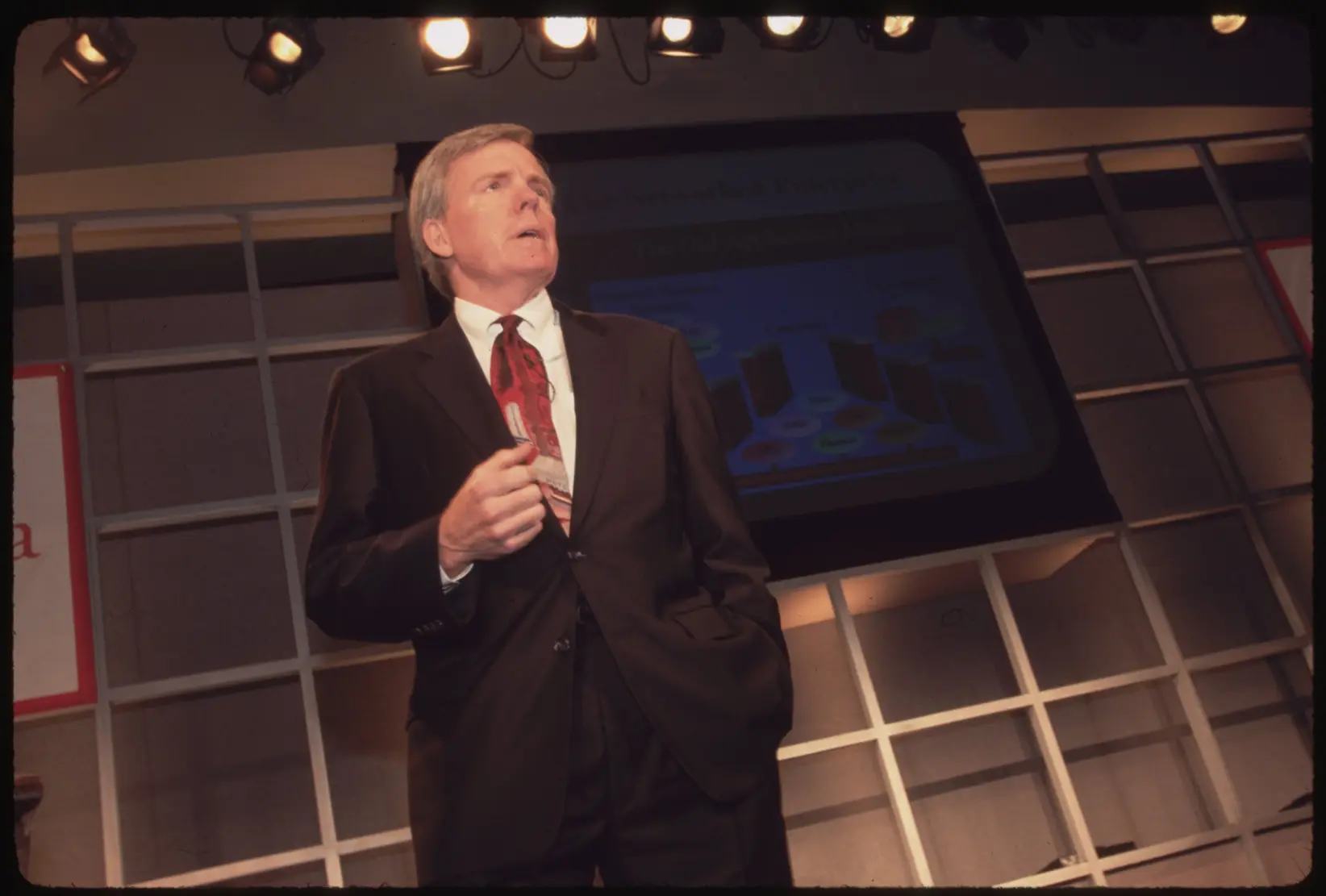 James Barksdale, CEO de Netscape en 1996 (Photo by James Leynse/Corbis via Getty Images)