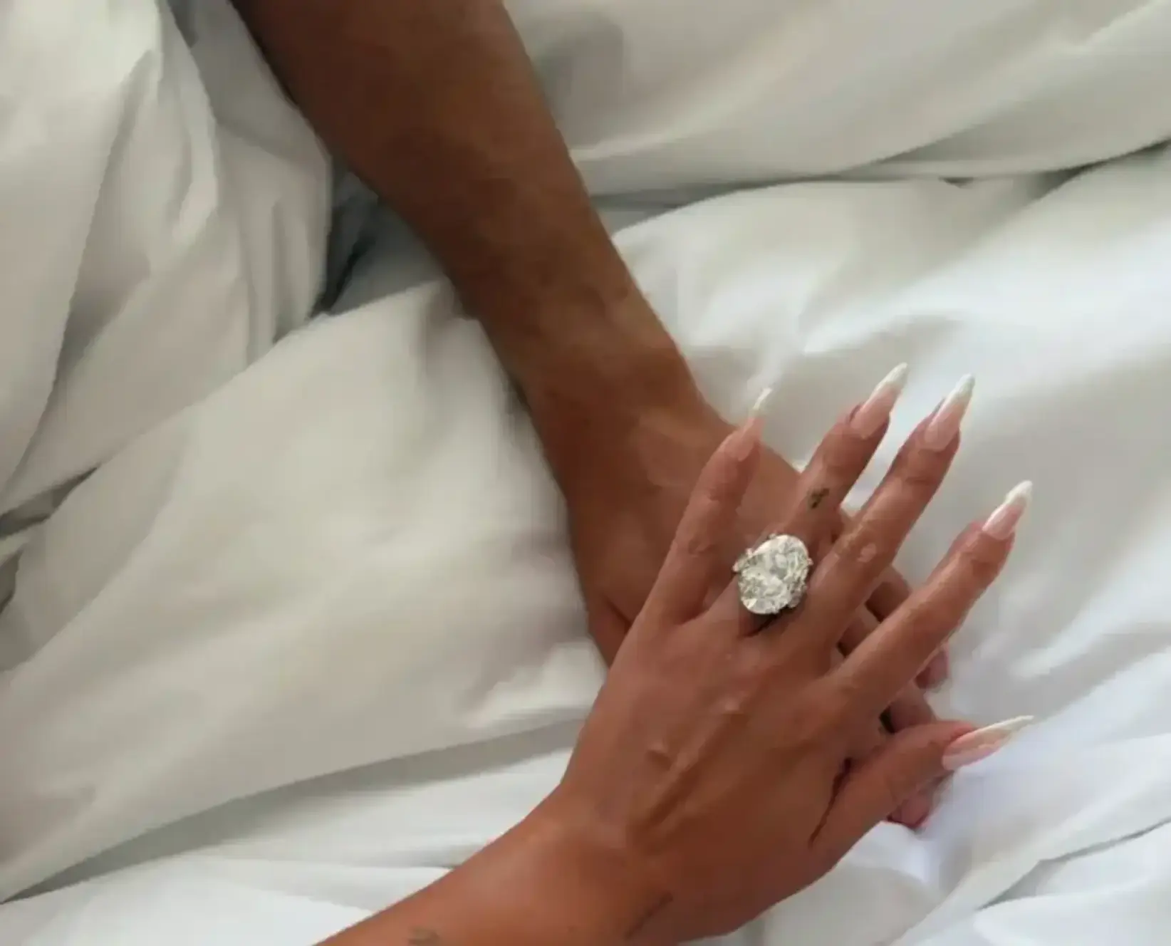 Anillo de compromiso de Georgina Rodriguez y Cristiano Ronaldo