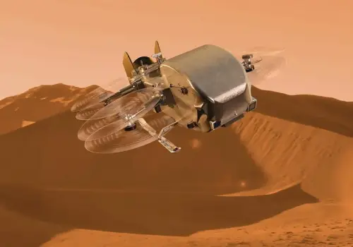 La NASA avanza con Dragonfly, el dron nuclear que explorará la mayor luna de Saturno