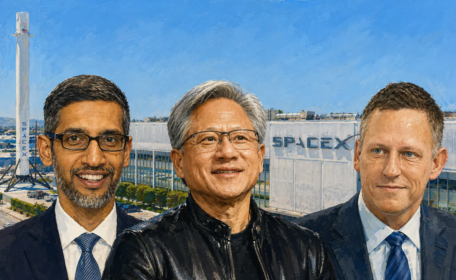 Alphabet, Nvidia, Peter Thiel y hasta Harvard, los gigantes que invirtieron en SpaceX