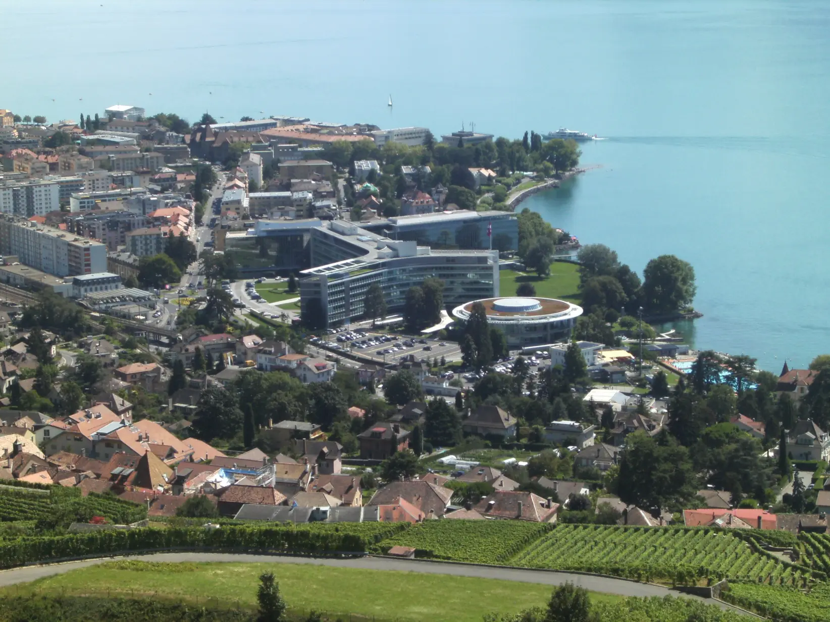 SE PUEDE USAR/Sede de Nestlé en Vevey, Suiza Foto: Jmh2o, via Wikimedia Commons