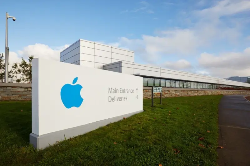 apple campus en cork. Imagen: @x