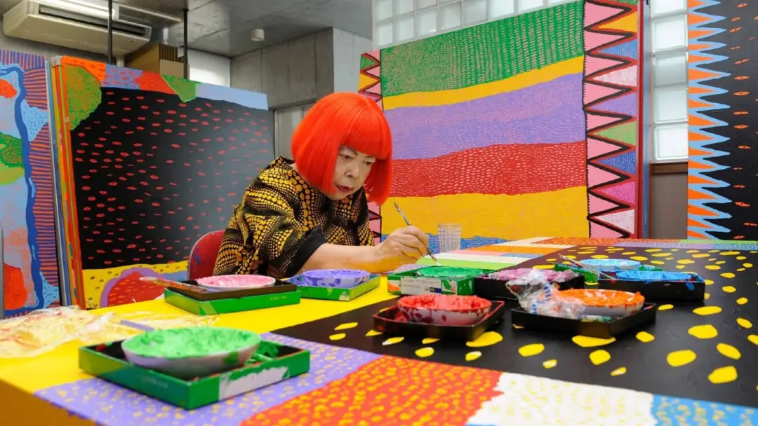 Yayoi Kusama. (Foto: Instagram @yayoikusamamuseum)