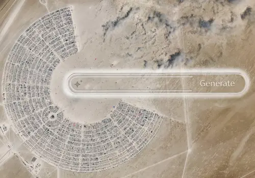 La IA irrumpe en Burning Man y divide al festival que conquistó a Silicon Valley