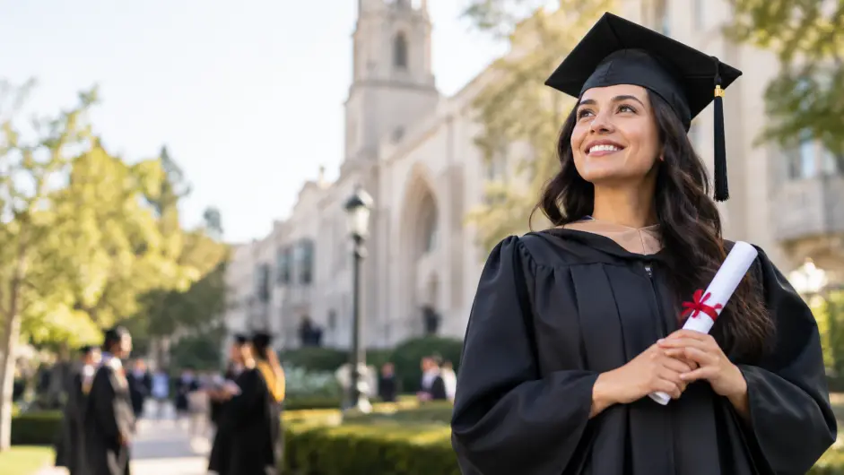 SE PUEDE USAR/Estudiantes, diploma, estudios universitarios (Foto: ilustración creada con IA).