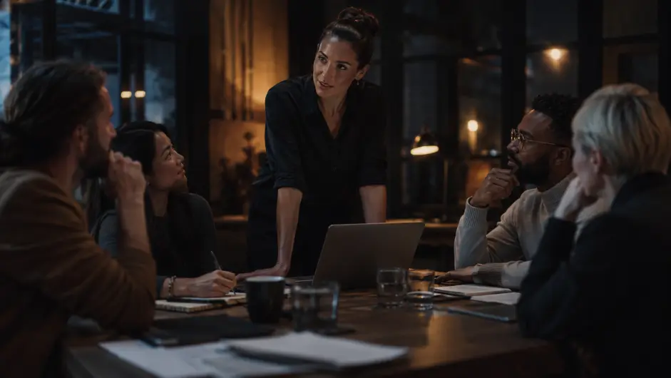 (SE PUEDE USAR) confianza, líder Crédito: Imagen creada con IA