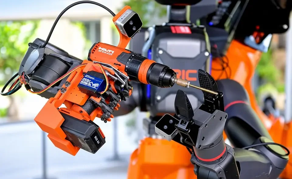 Una startup creó un sistema para que los robots usen herramientas de construcción como un humano