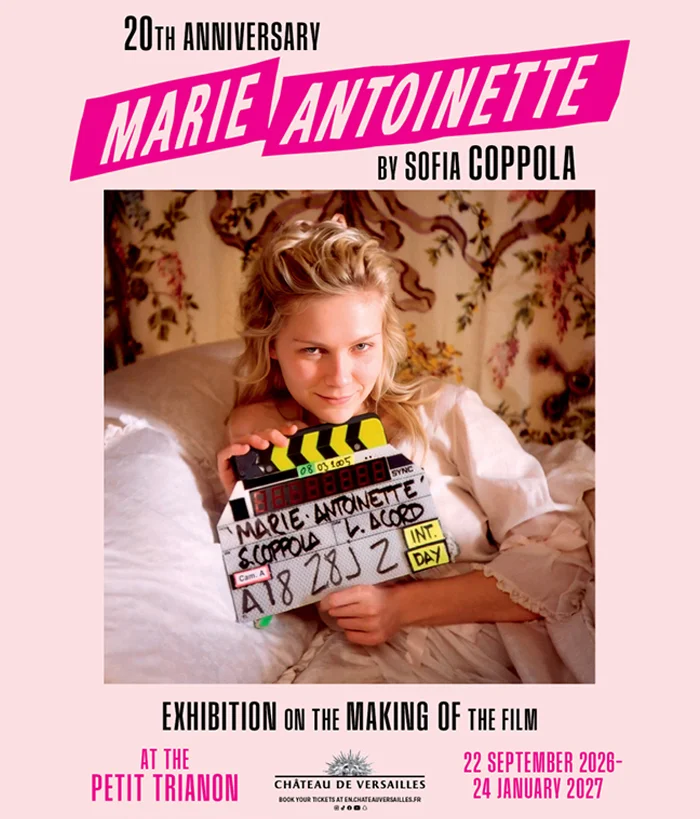 Marie Antoinette Kirsten Dunst Sofía Coppola - © Photograph by Sofia Coppola; Design by Joseph Logan Design; © Graphica.fr / Château de Versailles