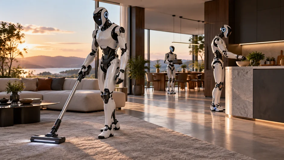 (SE PUEDE USAR) Robots, robots humaniodes Imagen creada con IA - Imagen creada con IA