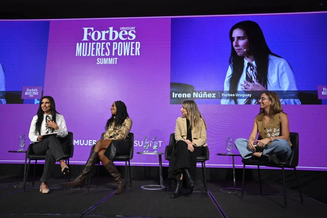 Irene Núñez, Déborah Rodríguez, Manuela Da Silveira y Carolina Sur. Foto: Diego Olivera. - Foto: Diego Olivera.