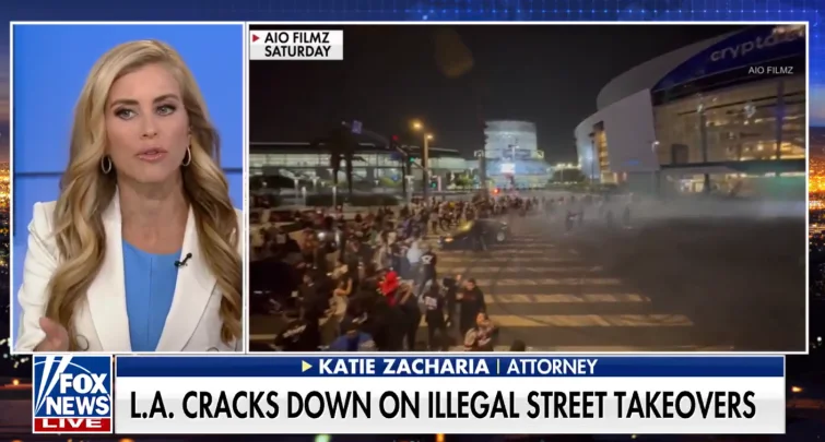 Katie Zacharia, vocera de Donald Trump. - Foto: captura de pantalla de Fox News.