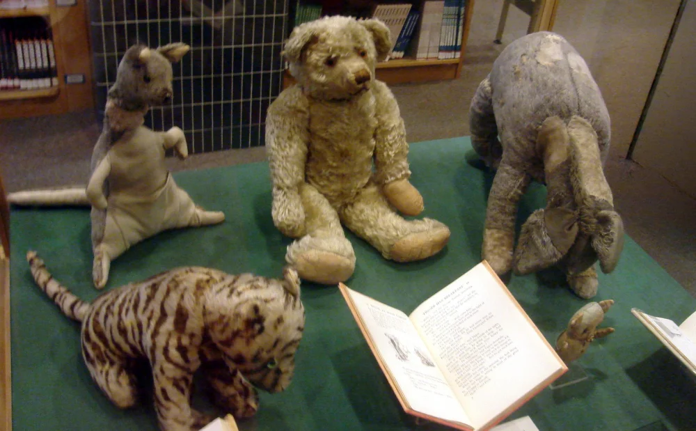 Winnie the Pooh en la New York Public Library. - commons.wikimedia