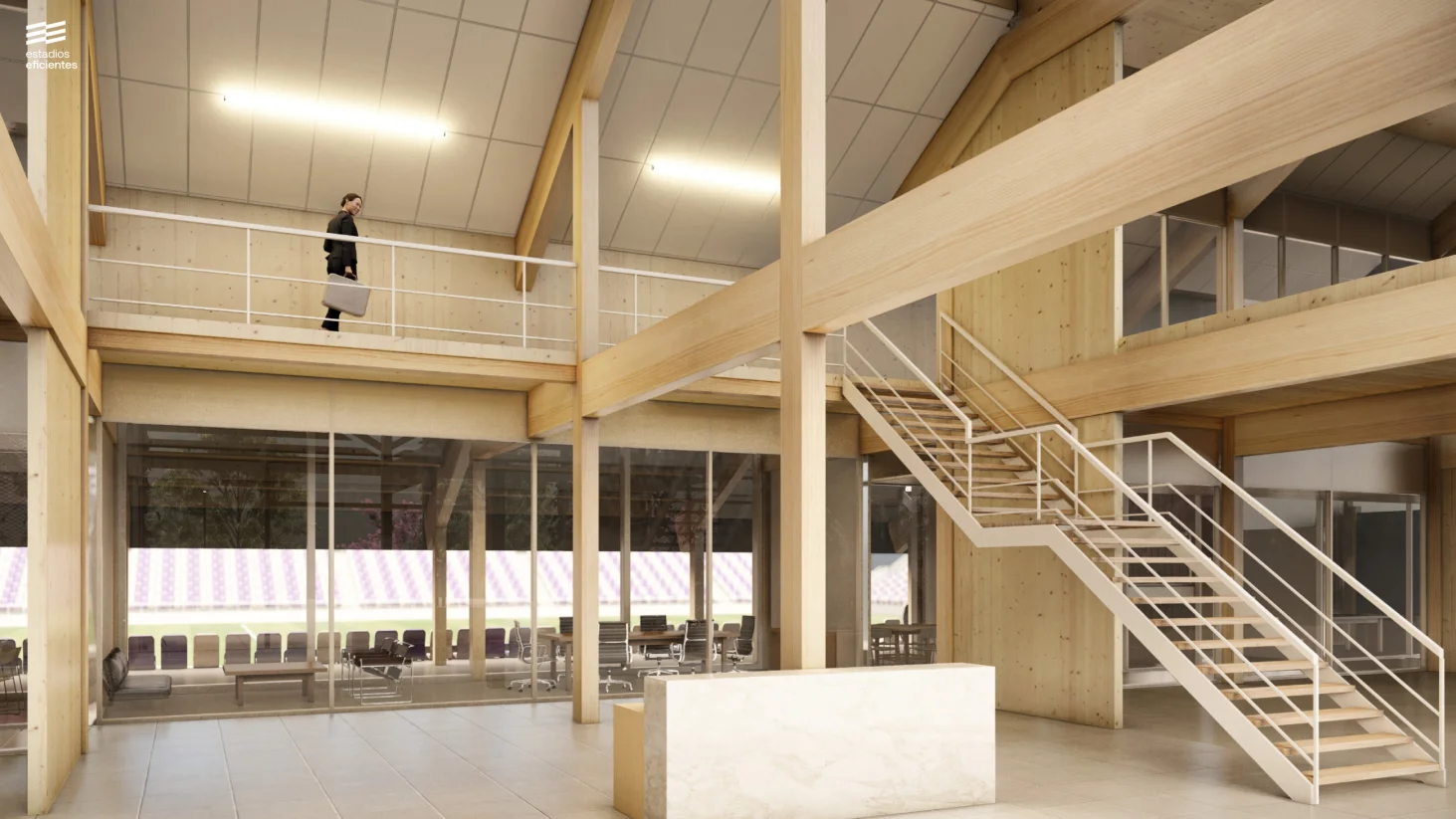 Render Estadios Eficientes - Gentileza