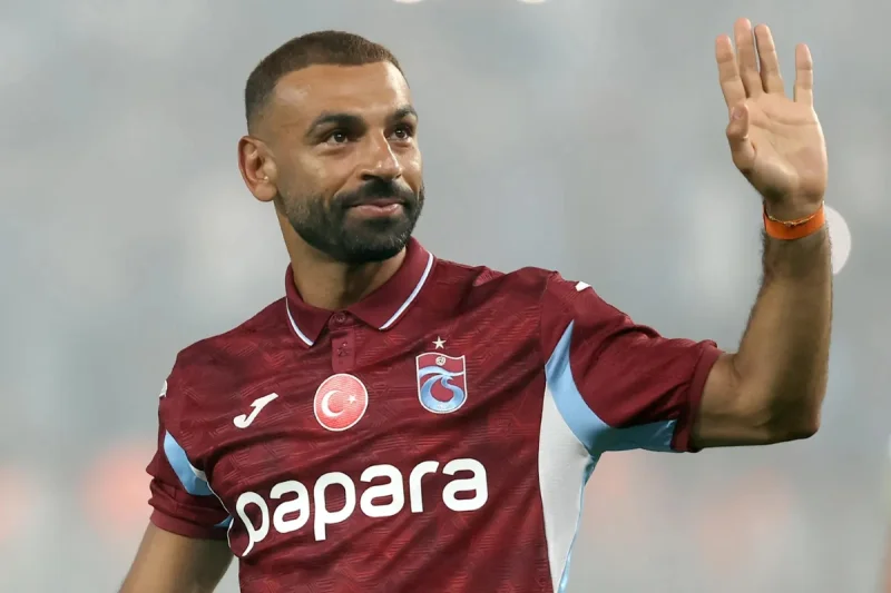 El delantero egipcio del Trabzonspor, Mohamed Salah - Nurgul GUNAYDIN ​​/ AFP vía Getty Images