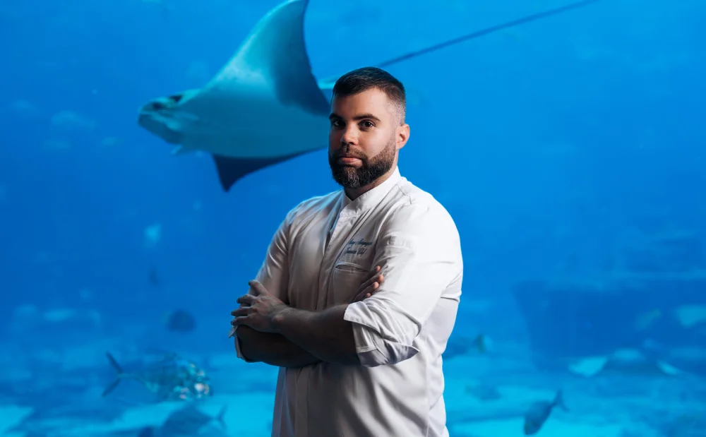 Remy Marquignon Executive Chef Ossiano - Prensa