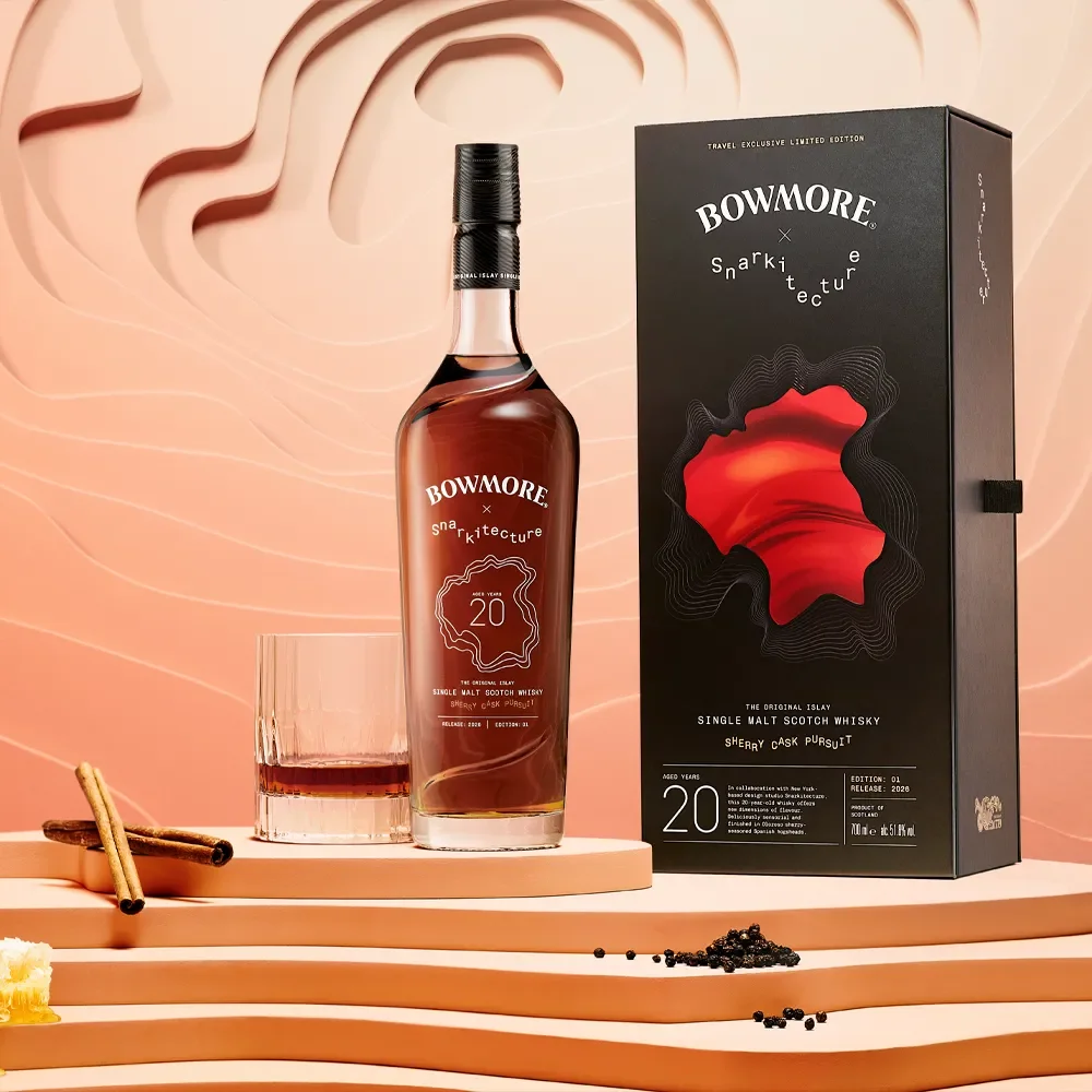 (SE PUEDE USAR) Bowmore Captivo Sherry Cask Pursuit Crédito: Bowmore - Bowmore