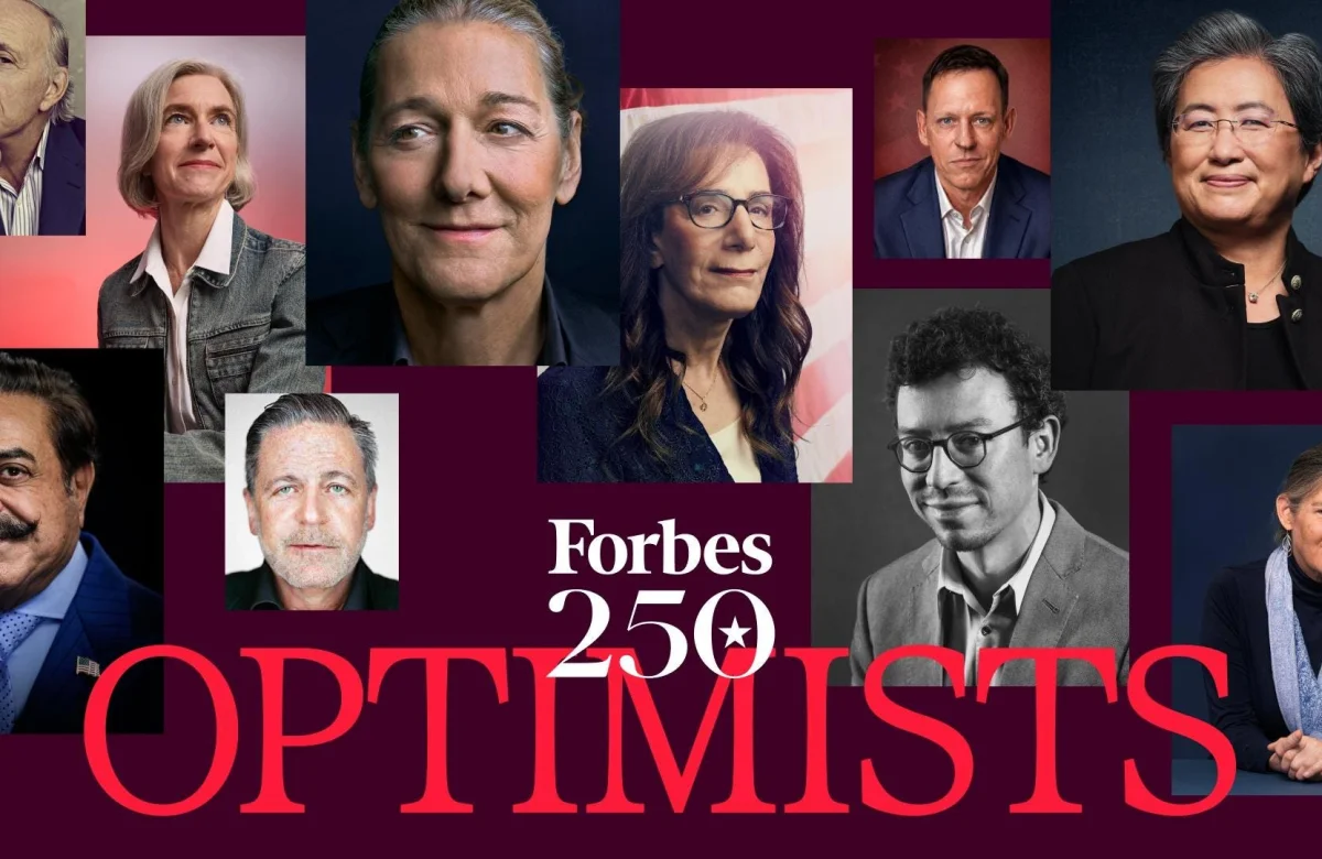 Quiénes lideran la lista de Forbes de los 250 empresarios y líderes más optimistas de Estados Unidos