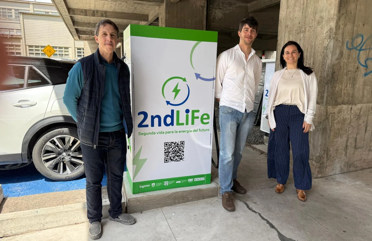 Uruguay tendrá 830 toneladas de baterías de autos eléctricos en desuso hacia 2030 y un proyecto busca reutilizarlas