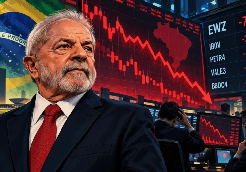 La victoria de Lula sacudió los mercados: fuertes caídas de las acciones brasileñas en el exterior